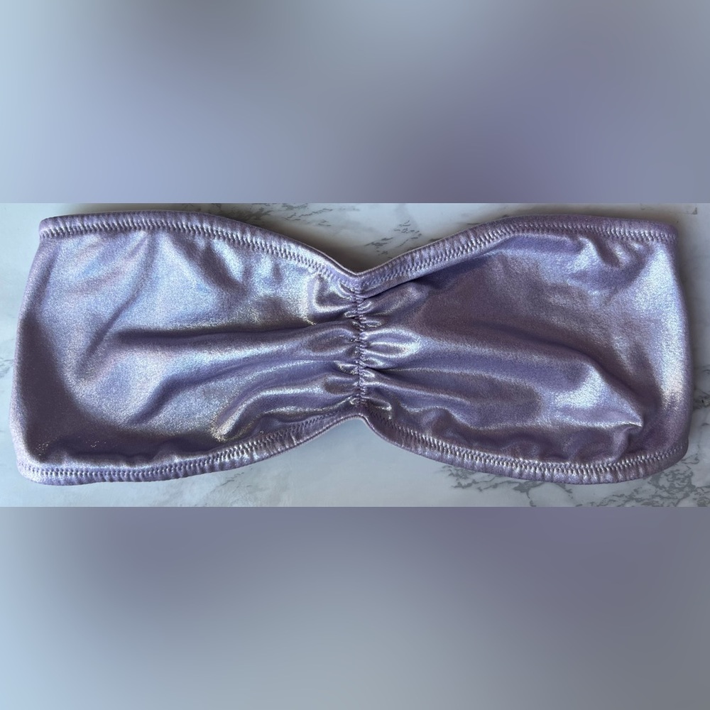 PINK Holographic Bandeau